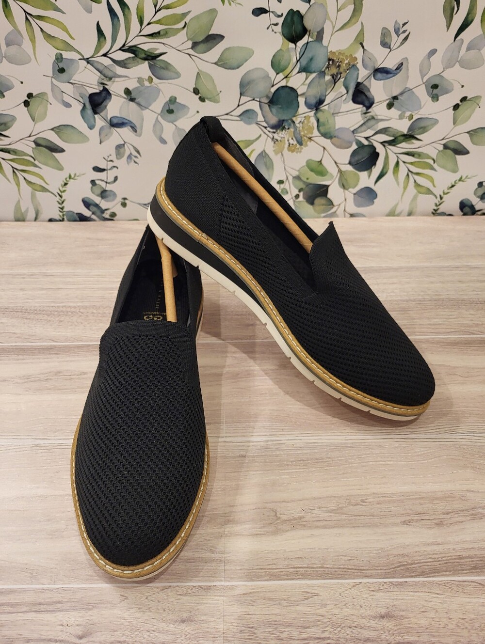 Kelly And Katie Black Slip On Shoes